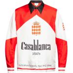 Casablanca Röd Grand Prix Siden Skjorta Red, Herr
