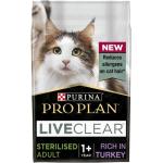 Cat Liveclear Sterilised Adult 1+ Turkey 1,4 kg - Katt - Kattfoder & kattmat - Torrfoder till katt - Purina Pro Plan - ZOO.se