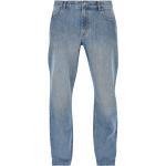 Blåa High waisted jeans från Urban Classics på rea för Herrar 