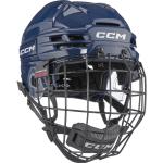 Mörkblåa Hockeyhjälmar från CCM Tacks i storlek 58 cm 