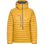 Cecilie Down Light Anorak Deep Sea Blue/Clear Ice Blue S Yellow Bergans