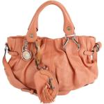 Vintage Hållbara Orange Handväskor i skinn från Celine i Läder för Damer 