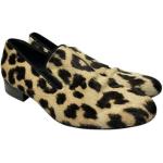 Hållbara Beige Loafers från Celine på rea med rundad tå i Läder för Damer 