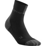 Cep M Compression Short Socks 3.0 Löparstrumpor Black/Dark Grey Svart/dark grey