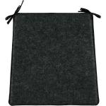 Chair Pad Felt Shape Home Furniture Chairs & Stools Chairs Black Noble House