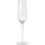 Champagne Glas 'Bubble' Glas Home Tableware Glass Champagne Glass Nude Broste Copenhagen