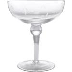 Vita Champagneglas från Strömshaga 6 delar 