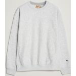 Ljusgråa Sweatshirts från Champion Reverse weave i Storlek XL i Fleece för Herrar 