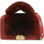 Vintage Hållbara Röda Väskor från Chanel på rea för Damer 