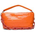 Orange Handväskor med paljetter på rea för Damer 