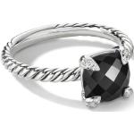 Svarta Diamantringar från David Yurman i Silver för Damer 