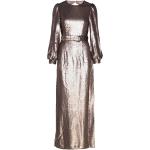 Cherie Dress Maxiklänning Festklänning Silver By Malina
