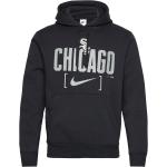 Chicago White Sox Men's Nike Mlb Club Slack Fleece Hood Tops Sweat-shirts & Hoodies Hoodies Black NIKE Fan Gear