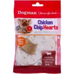Chicken Chip Hearts 30 g - Hund - Hundgodis - Tuggringar & Tuggchips - Dogman - ZOO.se