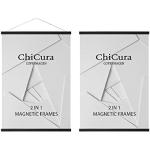 ChiCura Poster Hanger | 71 cm | Magnetisk | Svart