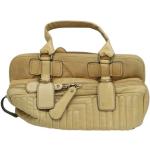 Vintage Hållbara Beige Handväskor i skinn från Chloé på rea i Läder för Damer 