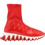 Röda Ankle-boots från Christian Louboutin i Tyg för Damer 