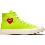 Gröna Höga sneakers från Converse Chuck Taylor med Snörning med rundad tå i Gummi för Flickor 