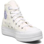 Vita Höga sneakers från Converse Chuck Taylor i storlek 36,5 