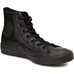 Svarta Höga sneakers från Converse Chuck Taylor i storlek 39 i Läder 