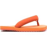 Orange Flip-flops på rea i storlek 36 med Slip-on med Fyrkantig tå i Gummi för Damer 