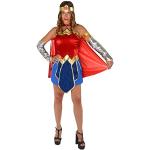 Blåa Födelsedags Wonder Woman Superhjältar kostymer i Storlek M för Damer 