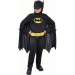 Svarta Batman Superhjältar maskeradkläder för barn i Storlek 98 