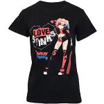Svarta Suicide Squad Harley Quinn T-shirts från Cid i Storlek M för Herrar 