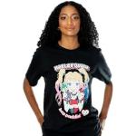 Svarta Suicide Squad Harley Quinn T-shirts med tryck i Storlek M för Herrar 