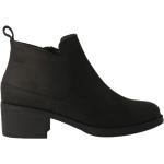 Svarta Ankle-boots från Clarks på rea med Klackhöjd 5cm till 7cm i Läder för Damer 