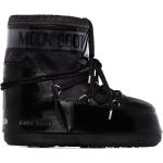 Svarta Moonboots från Moon Boot Glance i storlek 33 med Snörning med rundad tå i Polyester för Damer 