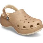 Classic Platform Glitter Clogw Shoes Clogs Brown Crocs