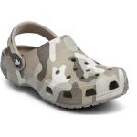 Khaki Slip in-sandaler från Crocs Classic i storlek 36 