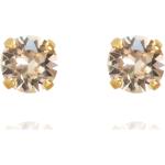Classic Stud Earring Gold Accessories Jewellery Earrings Studs Gold Caroline Svedbom
