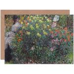 Claude Monet Ladies In Flowers fin konst gratulati
