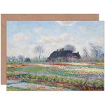 Claude Monet Tulpan Fields At Sassenheim målning f
