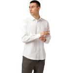 Formella Vita Kostymskjortor från Clean Cut med stretch i Storlek L för Herrar 