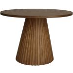 Runda matbord från Skånska Möbelhuset Cleo med diameter 110cm i Ek 