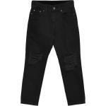 Regular Svarta Straight leg jeans från Grunt 
