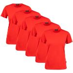 Röda T-shirts från CLIQUE 5 delar för Damer 