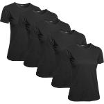 Svarta T-shirts från CLIQUE 5 delar för Damer 