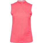 Cloudspun Sleeveless Polka Polo Sport T-shirts & Tops Sleeveless Pink PUMA Golf
