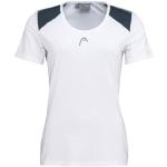 Vita Tränings t-shirts från Head Club i Storlek S för Damer 