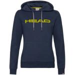 Blåa Tränings hoodies från Head Club på rea för Damer 