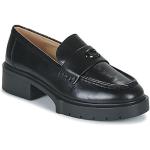 Svarta Loafers från Coach i storlek 36 med Klackhöjd 3cm till 5cm i Läder för Damer 