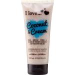 Ansiktsskrubb från I love Coconut & Cream för Känslig hy med Kokos med Mjukgörande effekt 200 ml för Damer 