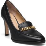 Svarta Loafers från Ralph Lauren Lauren i Läder för Damer 