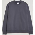 Ekologiska Gråa Sweatshirts från Colorful Standard i Storlek XS med Rund ringning för Herrar 