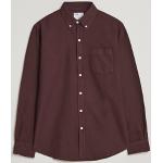 Ekologiska Röda Oxford-skjortor från Colorful Standard i Storlek M med Button down för Herrar 