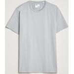 Ekologiska Gråa Kortärmade Kortärmade T-shirts från Colorful Standard i Storlek XS med Rund ringning för Herrar 